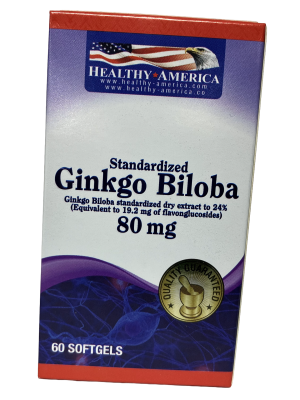 Ginkgo Biloba 80 mg – Memoria, Concentración y Circulación Cerebral