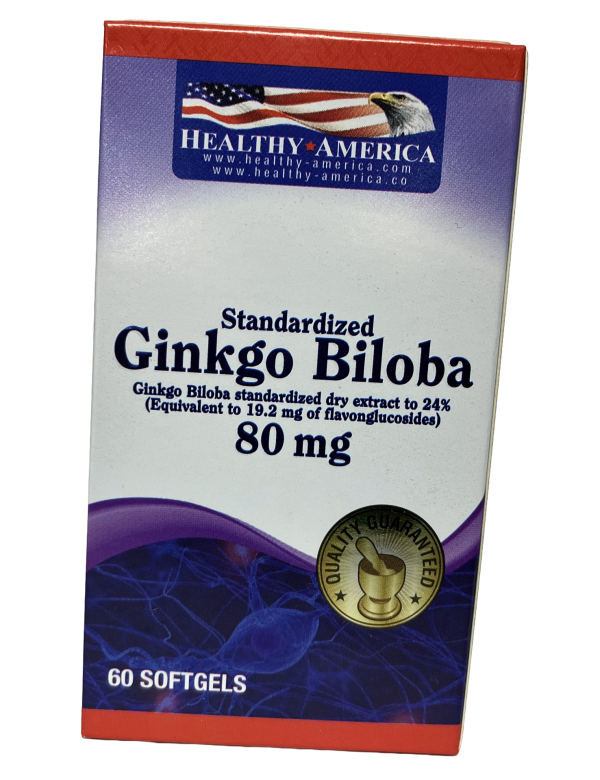Ginkgo Biloba 80 mg – Memoria, Concentración y Circulación Cerebral