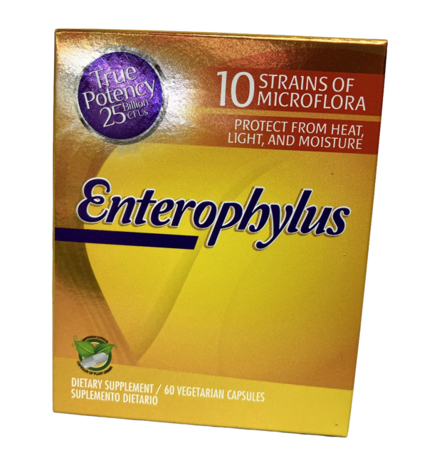 🌿🦠Enterophylus – Probiótico de Alta Potencia para Tu Salud Digestiva