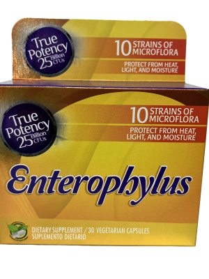 🌿🦠 Título: Enterophylus 30 cápsulas – Probiótico de Alta Potencia para Tu Salud Digestiva